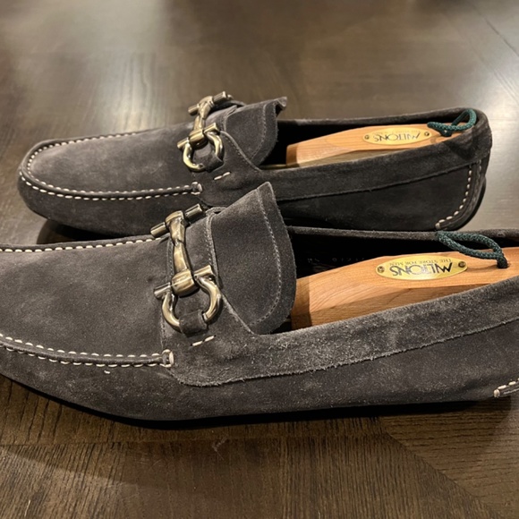 Suede Ferragamo Loafers main image 5